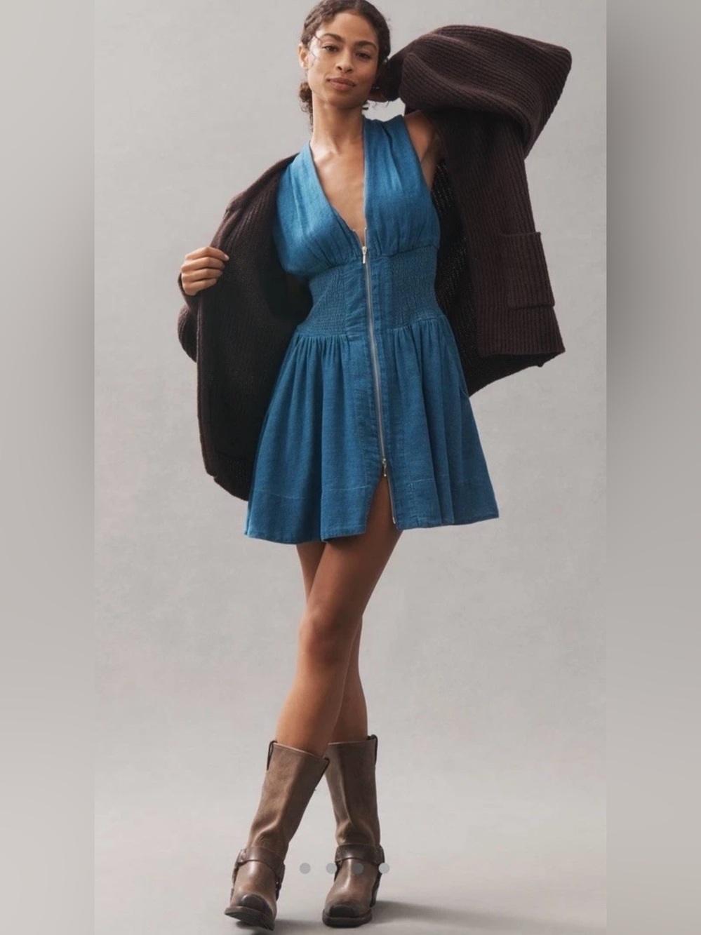 💫Anthropologie💫The Tommie Denim Dress